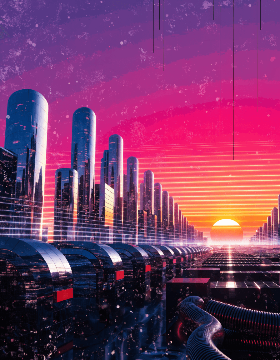 Synthwave Skyline