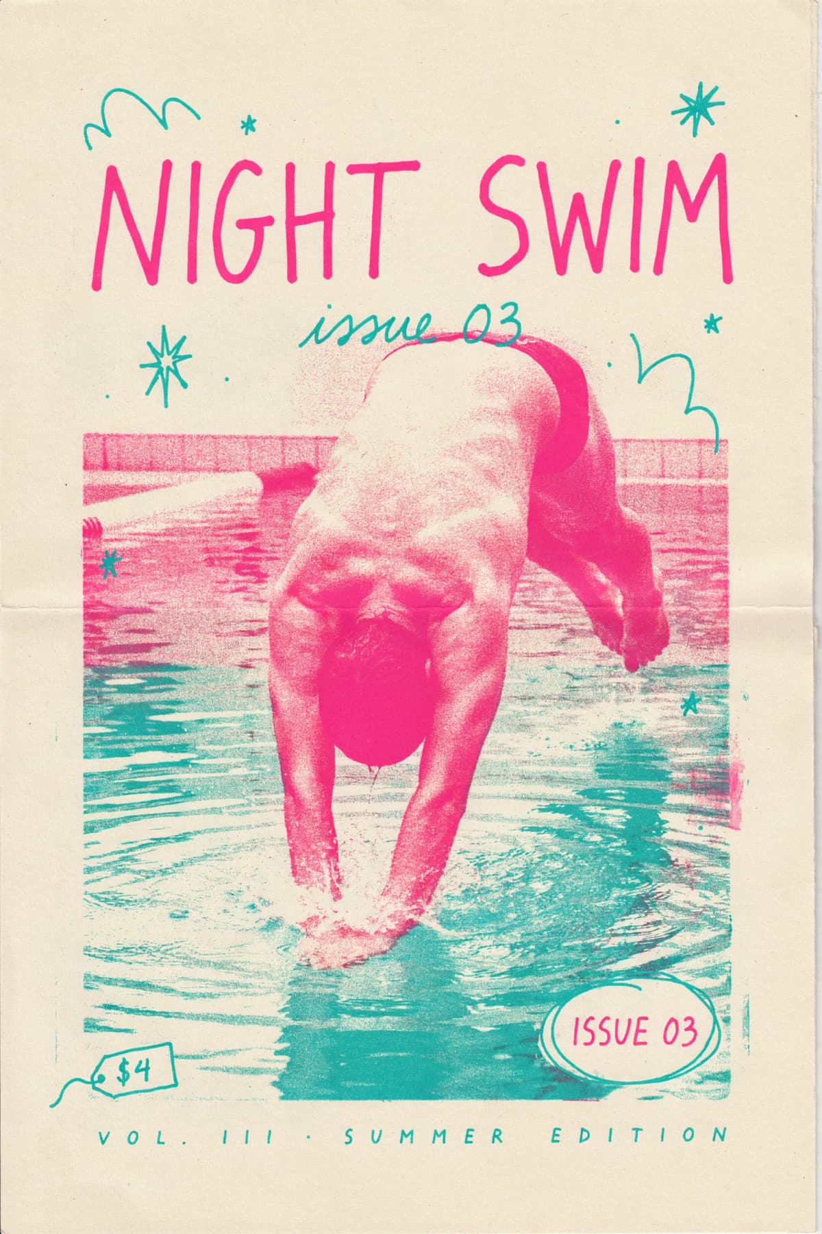 Risograph Zine Cover