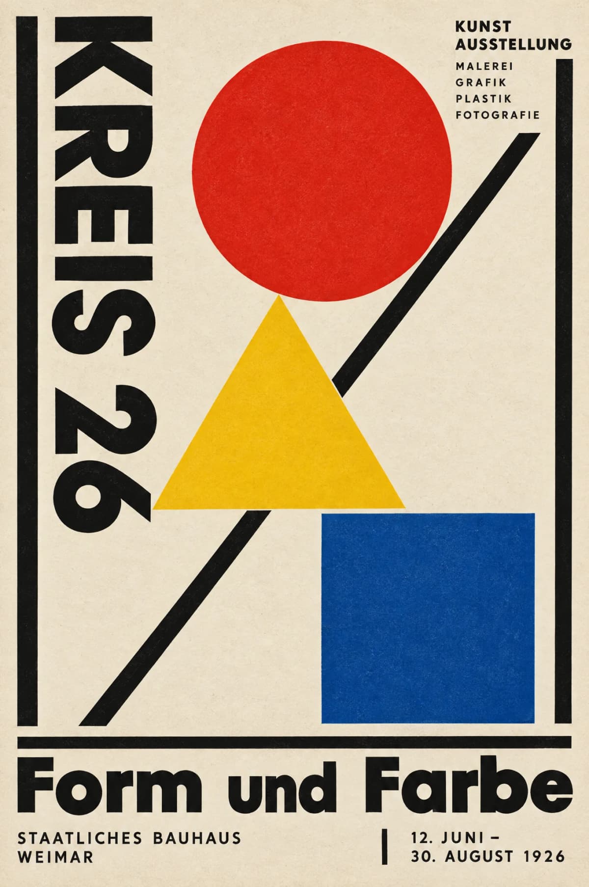 Bauhaus Exhibition Poster