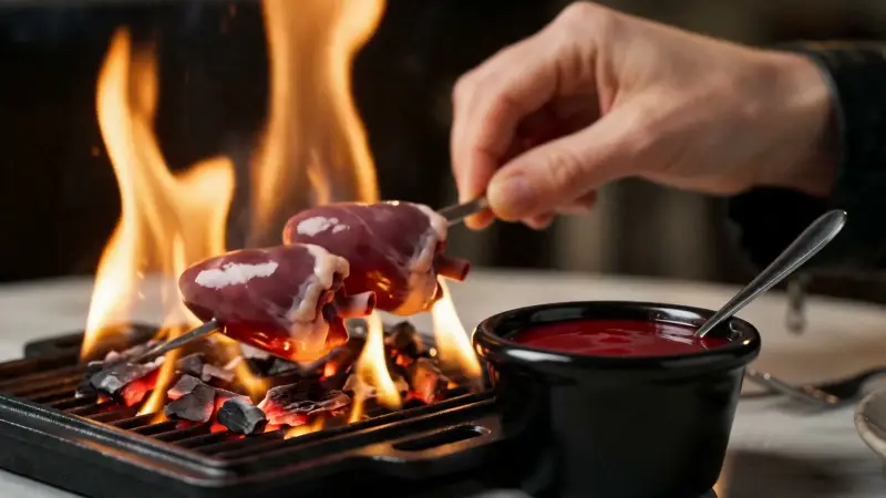 Bite Me · Deseo: la brocheta de corazones (macro, dolly-zoom, ASMR)