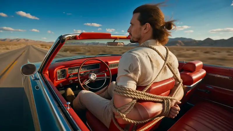 Ghosting · El coche salta al cañón (multishot)