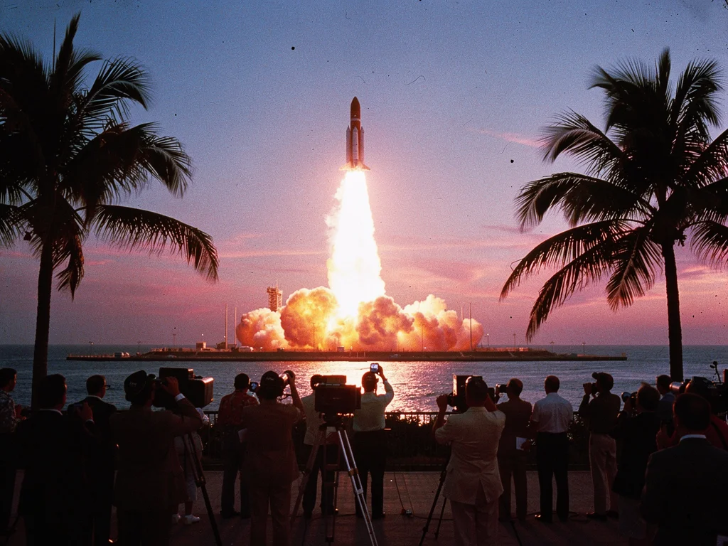 1960s Launch on Kodachrome