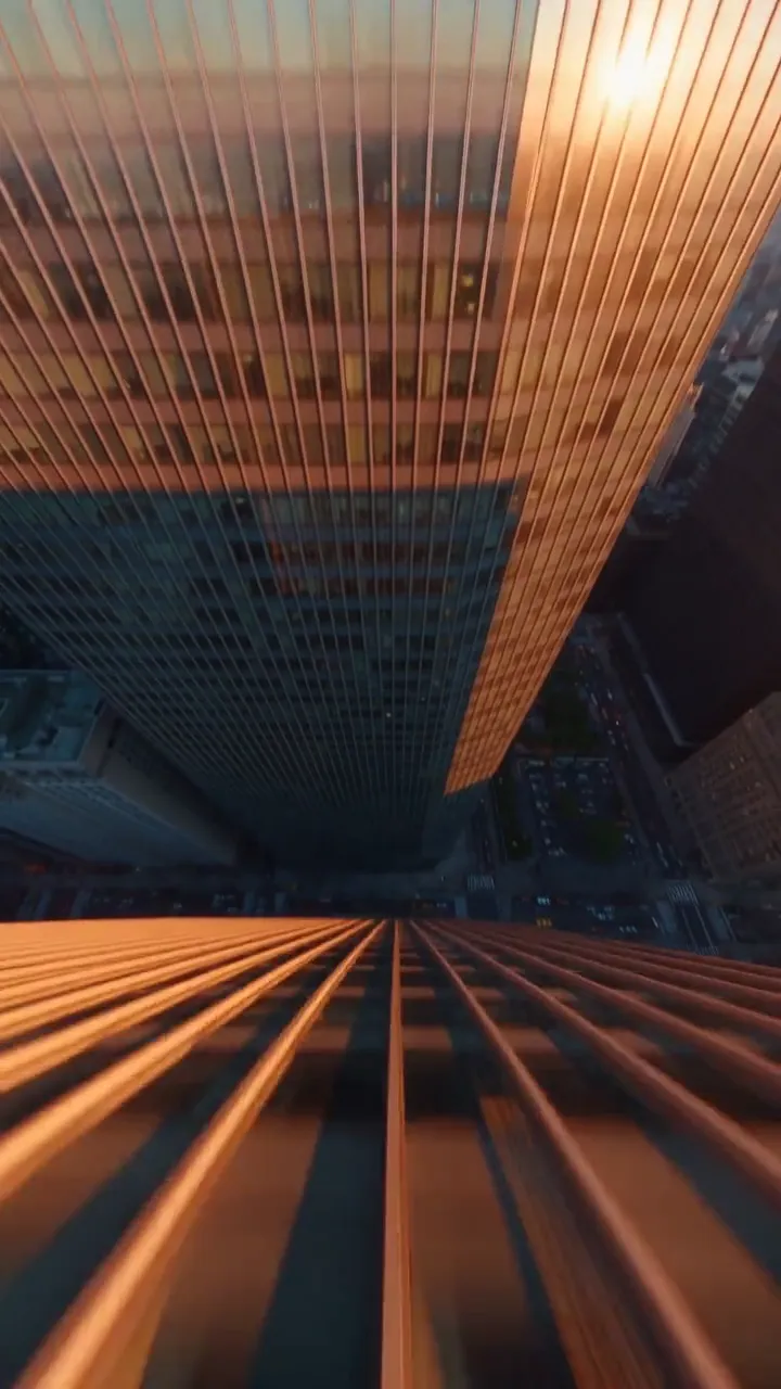 FPV Through an Office Tower