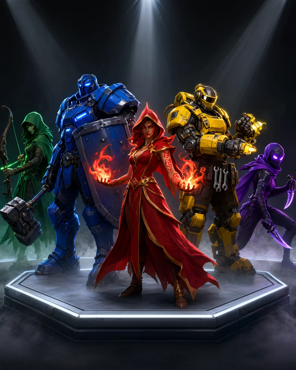 Character Select Lineup